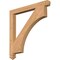 Ekena Millwork Westlake Arts & Crafts Smooth Bracket, Western Red Cedar, 3 1/2"W x 38"D x 38"H BKT04X38X38WTL03SWR - alternate 1